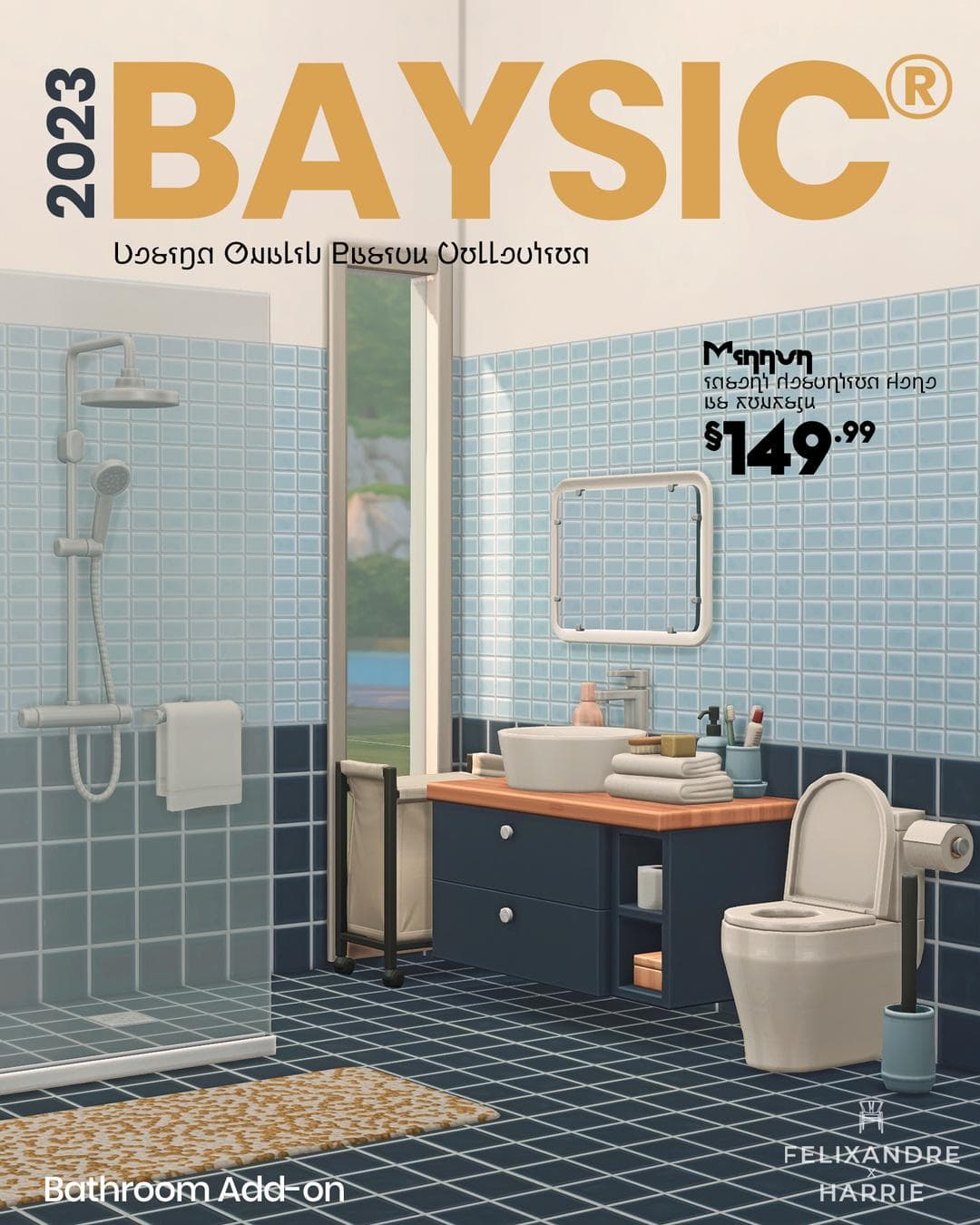 Галерея мода Мебель для ванной BAYSIC Bathroom #2